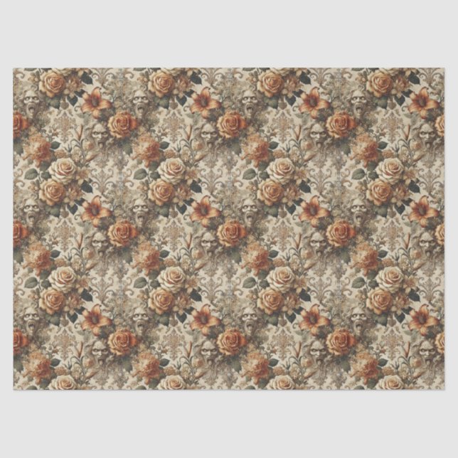 Papel De Seda Grotesque Elegance - Victoria gótica (Anverso)