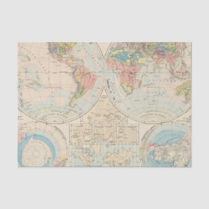 Papel De Seda Grund u Boden - mapa del atlas del suelo