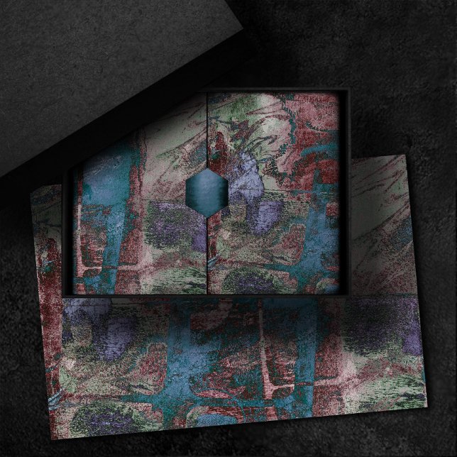 Papel De Seda Grunge de graffiti pintado | Rojo Rojo Rojo Azul Á (Subido por el creador)