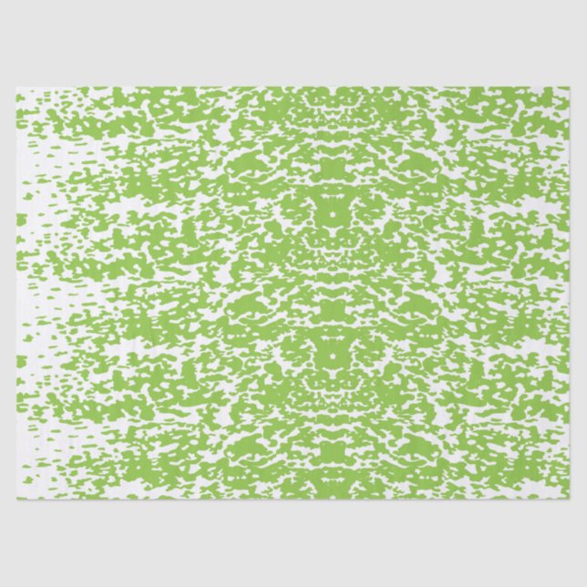Papel De Seda Grunge Lime Green Texture (Anverso)