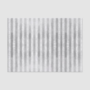 Papel De Seda Grunge Metallic Silver Pink Stripe Decoupage
