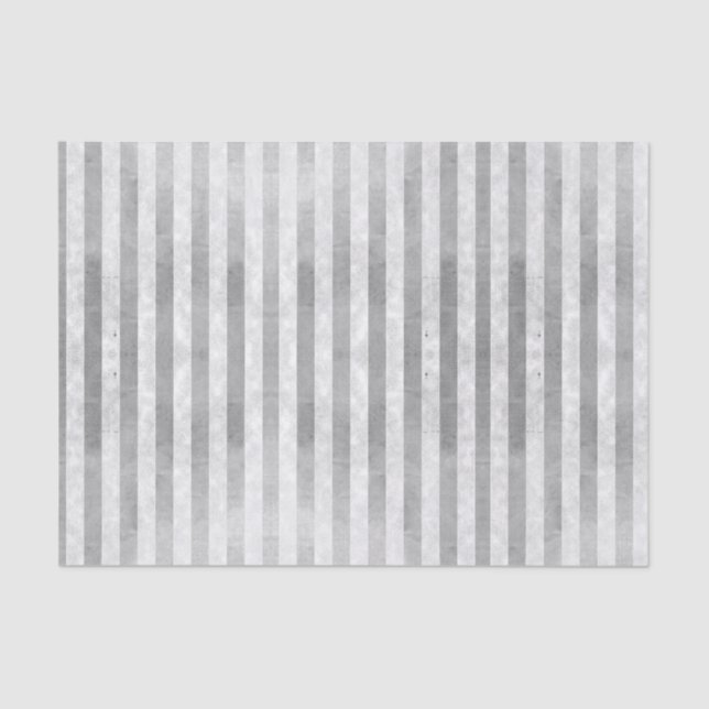 Papel De Seda Grunge Metallic Silver Pink Stripe Decoupage    (Anverso)