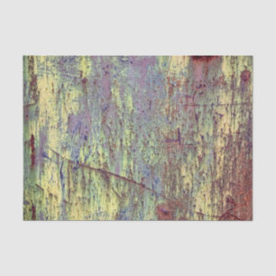 Papel De Seda Grunge patrón Metalizado amarillo y magenta rusto 