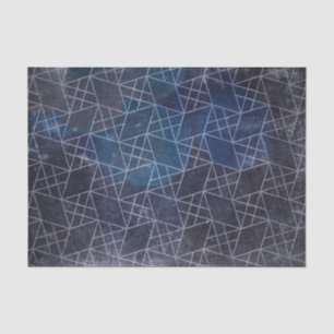 Papel De Seda Grunge Resumen Moda de textura Plata Azul Weathere