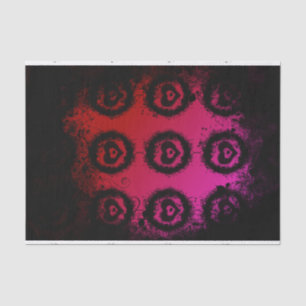 Papel De Seda Grunge Valentine Heart