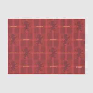 Papel De Seda GRYFFINDOR™ Tartan Plaid Pattern