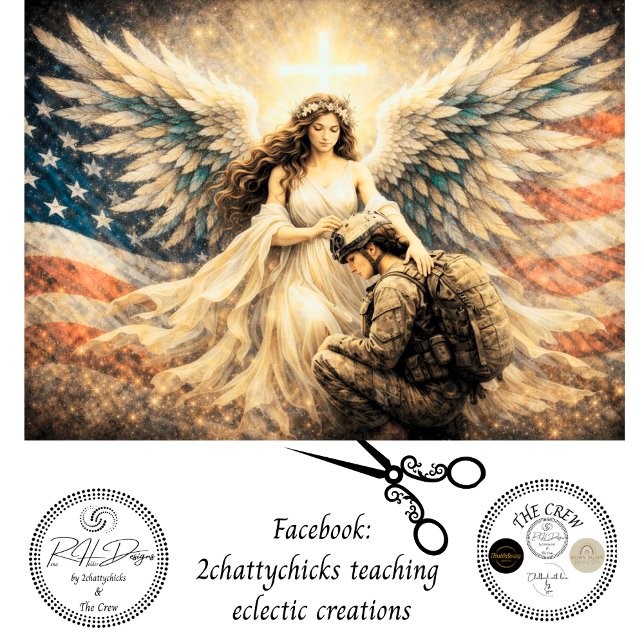 Papel De Seda Guardián Angelical Decoupage del Soldado (Subido por el creador)