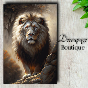 Papel De Seda Guardián Real Decoupage