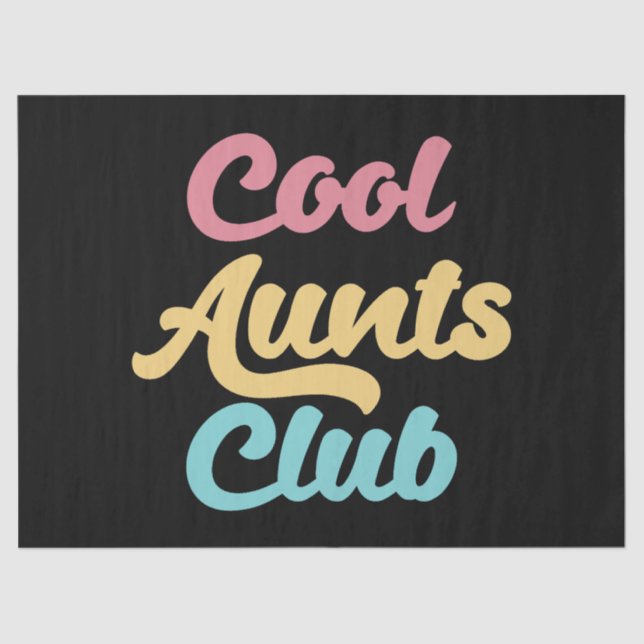 Papel De Seda Guay Aunts Club II (Anverso)