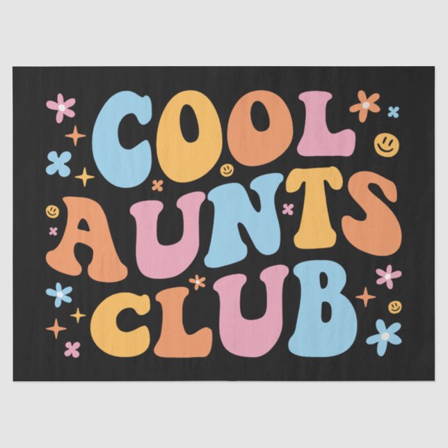 Papel De Seda Guay Aunts Club III (Anverso)