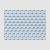 Guay de patrón de pez espada azul