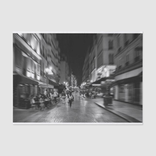 Papel De Seda Guay, estilo de vida urbano parisino y cultura (Anverso)