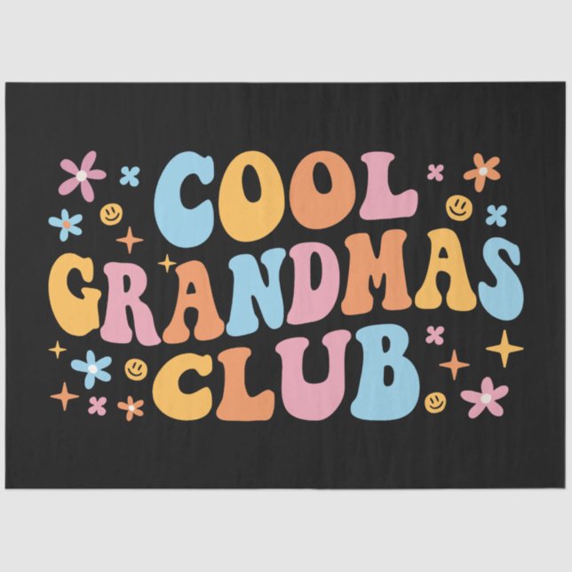 Papel De Seda Guay Grandmas Club III (Anverso)