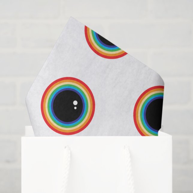 Papel De Seda Guay Rainbow Eyes (Bolsa de regalo)