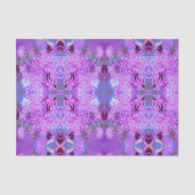 Papel De Seda Guay Resumen de la naturaleza retro en rosa calien (Anverso)