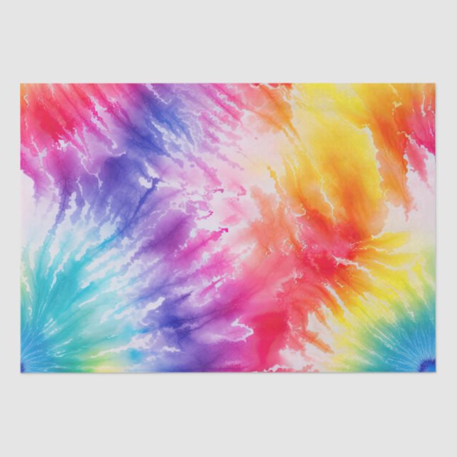 Papel De Seda Guay Tie Dye Sun Burst (Anverso)