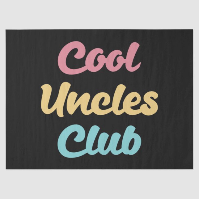 Papel De Seda Guay Uncles Club II (Anverso)