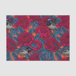 Papel De Seda Guerreros rojos y guerreros de hadas