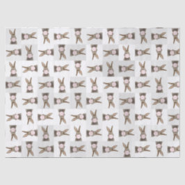 Papel De Seda Guia de burbuja rosa de conejo