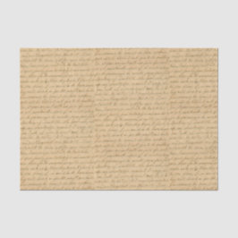 Papel De Seda Guión cursivo manuscrito