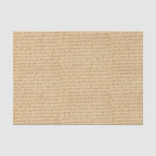 Papel De Seda Guión cursivo manuscrito