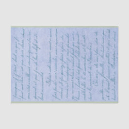 Papel De Seda Guión francés vintage