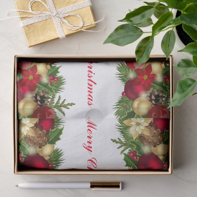 Papel De Seda Guirnalda Ornamental de Fiesta (Regalo )
