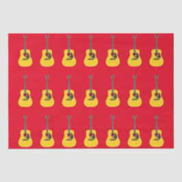 Papel De Seda Guitarra Acústica