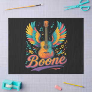 Papel De Seda Guitarra Boone