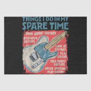 Papel De Seda Guitarra Cosas Que Hago En Mi Tiempo De Reparación