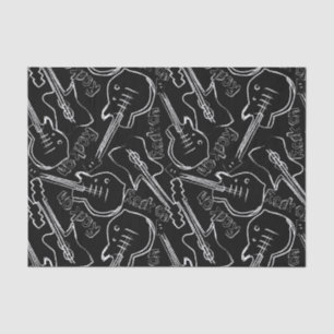 Papel De Seda Guitarra de rock