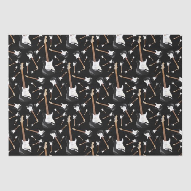 Papel De Seda Guitarra eléctrica (Anverso)