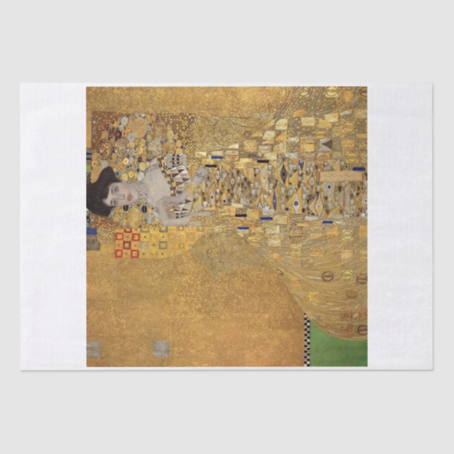 PAPEL DE SEDA: GUSTAV KLIMT : ADELE BLOCH-BAUER (Anverso)