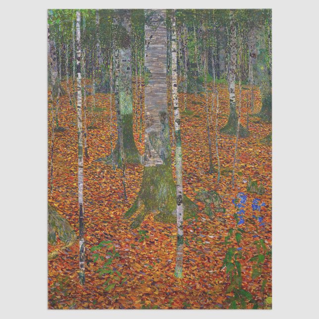 Papel De Seda Gustav Klimt - Birch Wood (Subido por el creador)