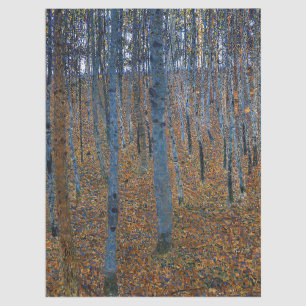 Papel De Seda Gustav Klimt - Bosque de Hayas I