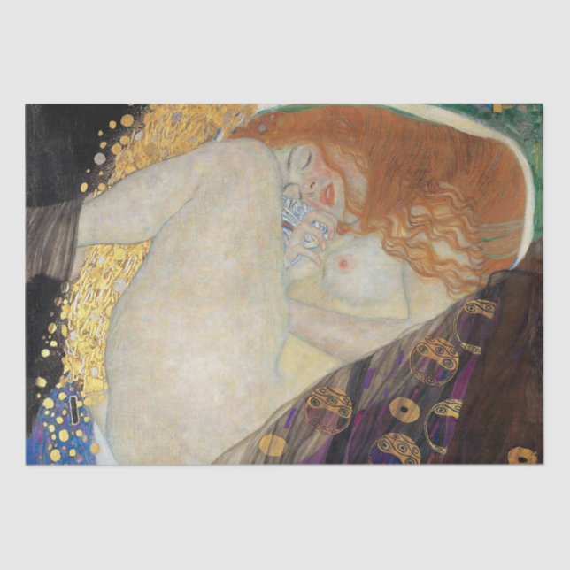 Papel De Seda Gustav Klimt - Danae (Anverso)