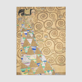 Papel De Seda Gustav Klimt - Expectación, Friso Stoclet