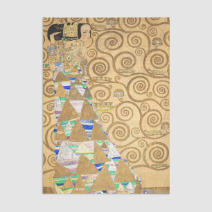 Papel De Seda Gustav Klimt - Expectación, Friso Stoclet