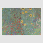 PAPEL DE SEDA: GUSTAV KLIMT : FARM GARDEN<br><div class="desc">PAPEL DE SEDA: GUSTAV KLIMT : JARDÍN DE AGRICULTURA CON RETORNILLAS</div>