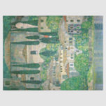 Papel De Seda Gustav Klimt - Iglesia de Cassone<br><div class="desc">Iglesia en Cassone / Paisaje con cipreses - Gustav Klimt,  Petróleo en lienzo,  1913</div>