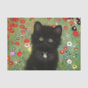 Papel De Seda Gustav Klimt Kitten