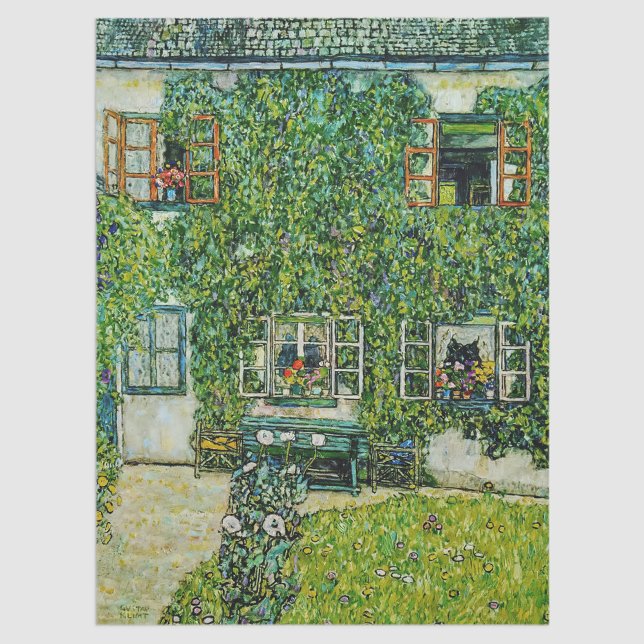 Papel De Seda Gustav Klimt - La Casa de la Guardia (Subido por el creador)