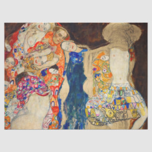 Papel De Seda Gustav Klimt - La novia (inconclusa)