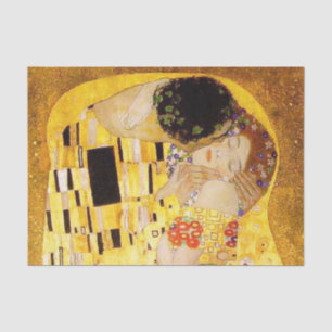 Papel De Seda Gustav Klimt La Pintura Clásica Del Beso
