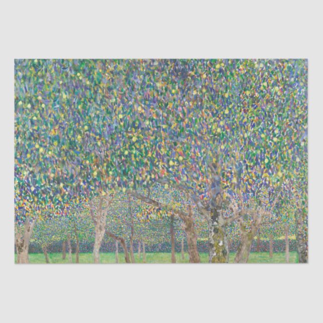 PAPEL DE SEDA: GUSTAV KLIMT : PEAR TREE (Anverso)
