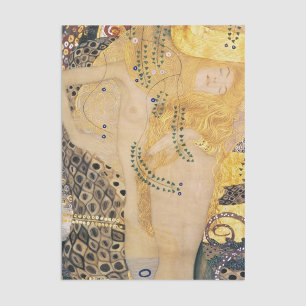 Papel De Seda Gustav Klimt - Serpientes de Agua I