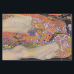Papel De Seda Gustav Klimt - Serpientes de Agua II<br><div class="desc">Serpientes de Agua II / Wasserschlangen II - Gustav Klimt,  Petróleo sobre lienzo,  1904-1907</div>