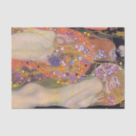 Papel De Seda Gustav Klimt - Serpientes de Agua II