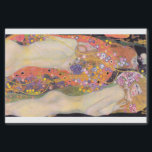Papel De Seda Gustav Klimt | Serpientes de agua II (1907)<br><div class="desc">Gustav Klimt | Serpientes de agua II (1907)</div>
