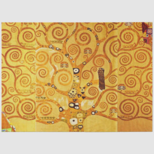 Papel De Seda Gustav Klimt Tree of Life: Simbolista Art Nouveau